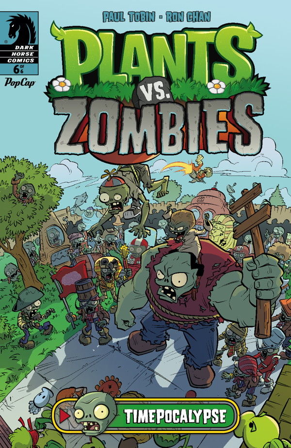 Cover for Plants vs. Zombies: Timepocalypse #6 (Digital Exclusive) (25-269)