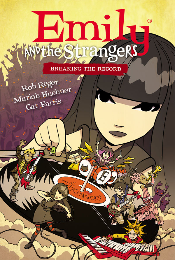 Cover for Emily and the Strangers Volume 2: Breaking the Record HC (25-322)