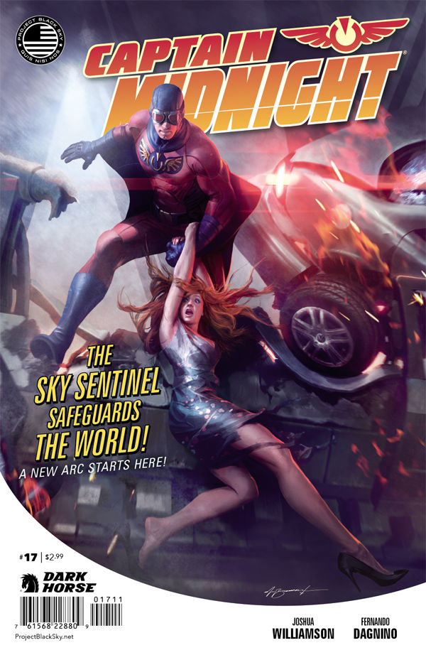 Cover for Captain Midnight #17 (25-332)