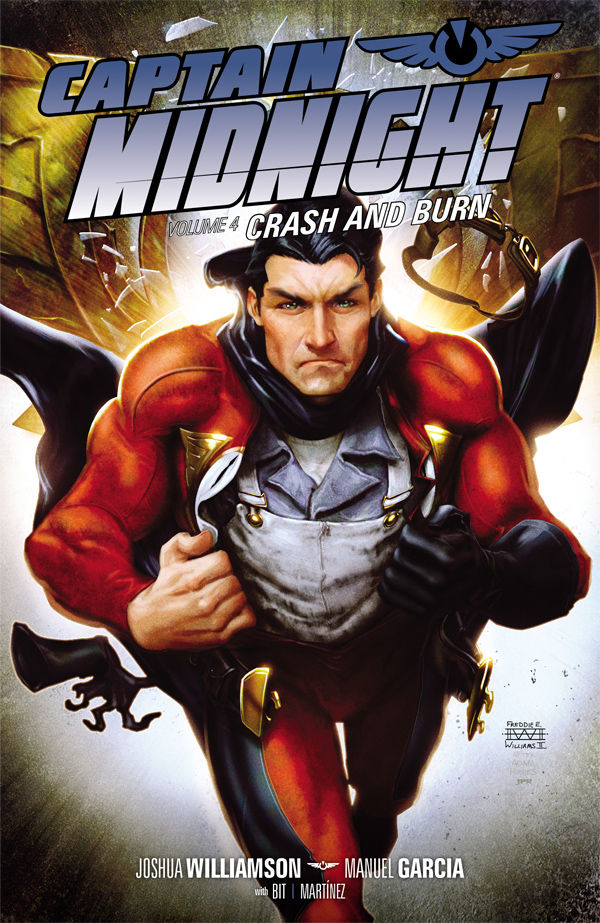 Cover for Captain Midnight Volume 4: Crash and Burn TPB (25-335)