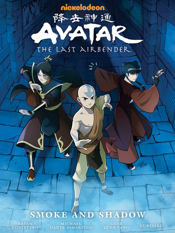 Cover for Avatar: The Last Airbender--Smoke and Shadow Library Edition HC (25-395)