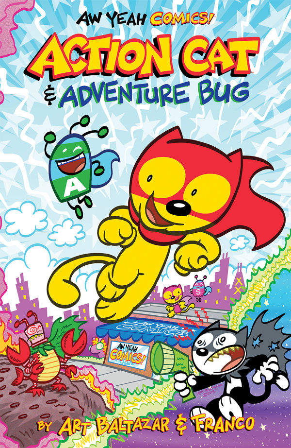 Cover for Aw Yeah Comics!: Action Cat and Adventure Bug TPB (25-591)