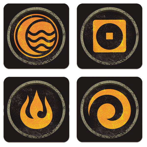 Cover for Legend of Korra Coaster Set (25-759)