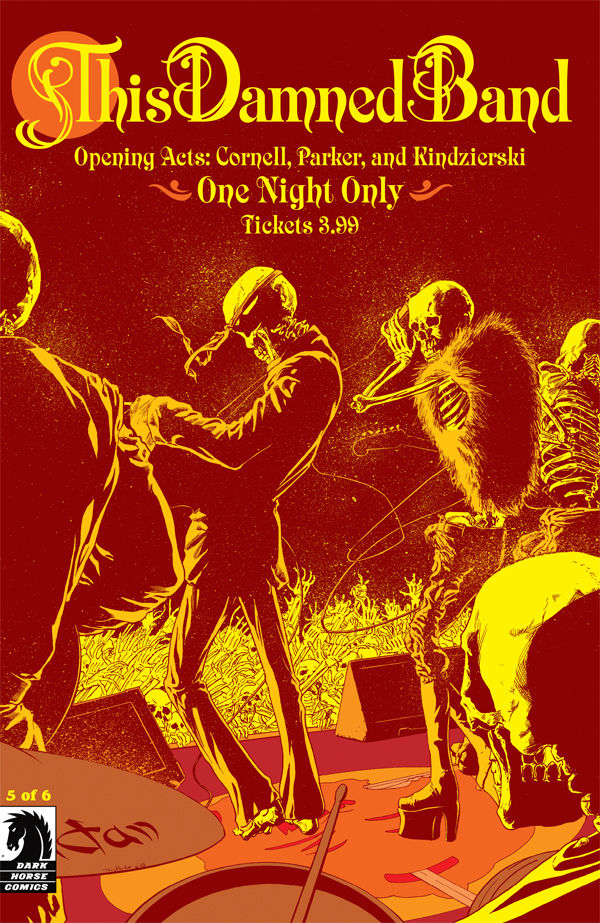 Cover for This Damned Band #5 (25-803)