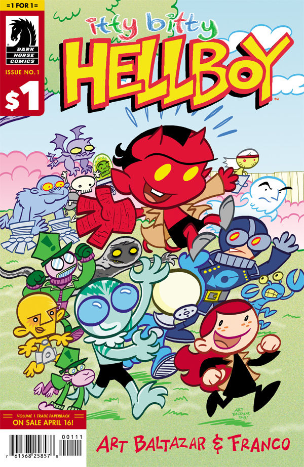 Cover for #1 for $1: Itty Bitty Hellboy (25-857)