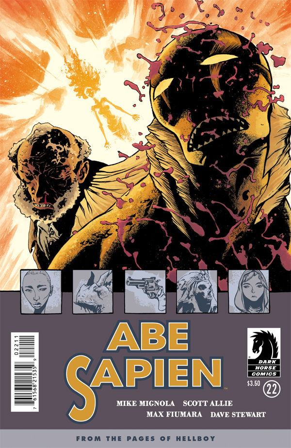 Cover for Abe Sapien #22 (25-885)