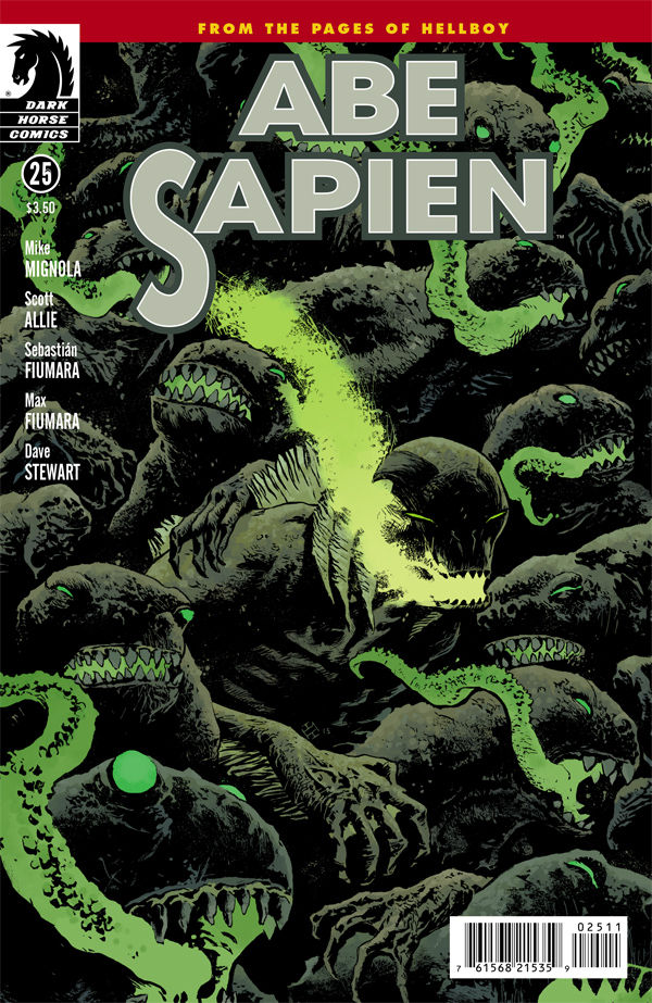Cover for Abe Sapien #25 (25-888)