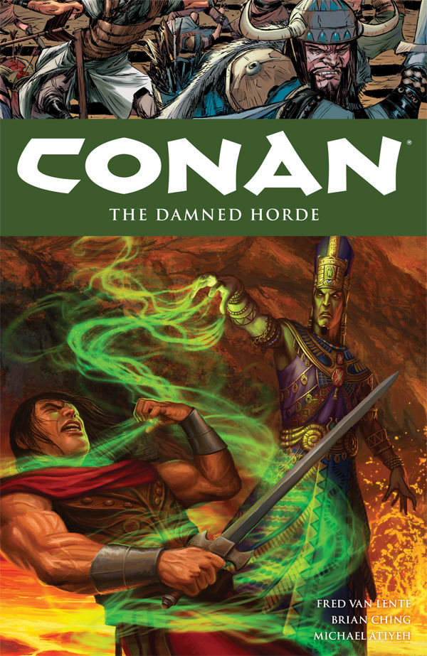 Cover for Conan Volume 18: The Damned Horde HC (25-937)