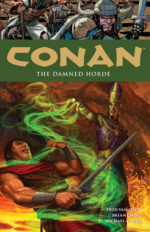 Cover for Conan Volume 18: The Damned Horde TPB (25-938)