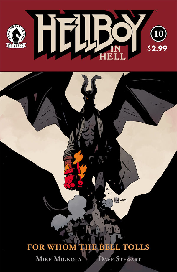 Cover for Hellboy in Hell #10 (25-949)