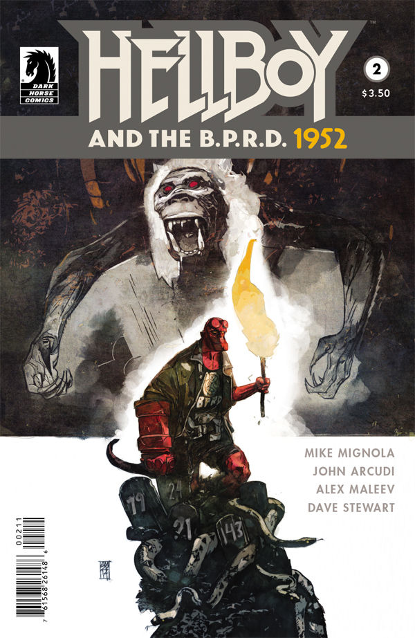 Cover for Hellboy and the B.P.R.D.: 1952 #2 (26-149)