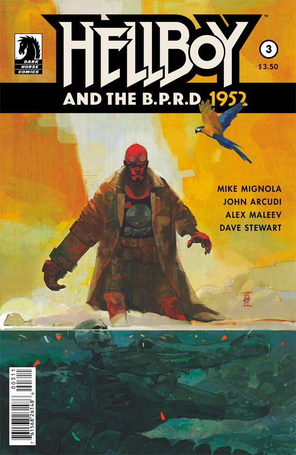 Cover for Hellboy and the B.P.R.D.: 1952 #3 (26-150)