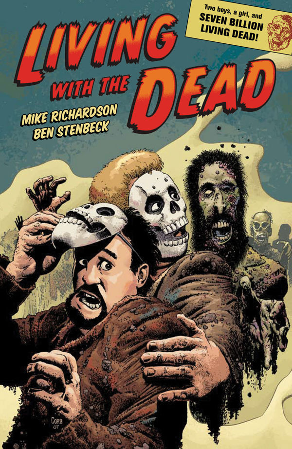 Cover for Living with the Dead: A Zombie Bromance Second Edition TPB (26-499)