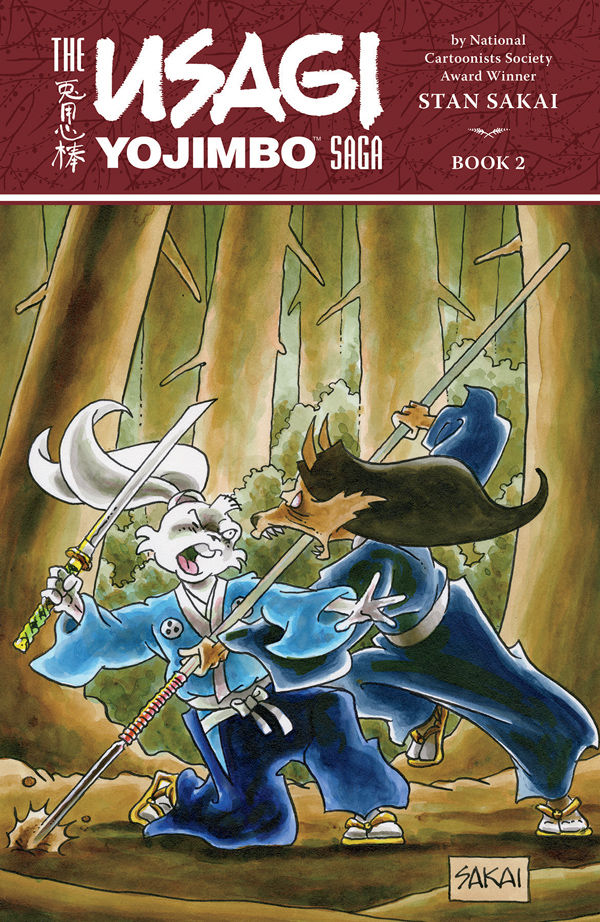 Cover for The Usagi Yojimbo Saga Volume 2 TPB (26-593)