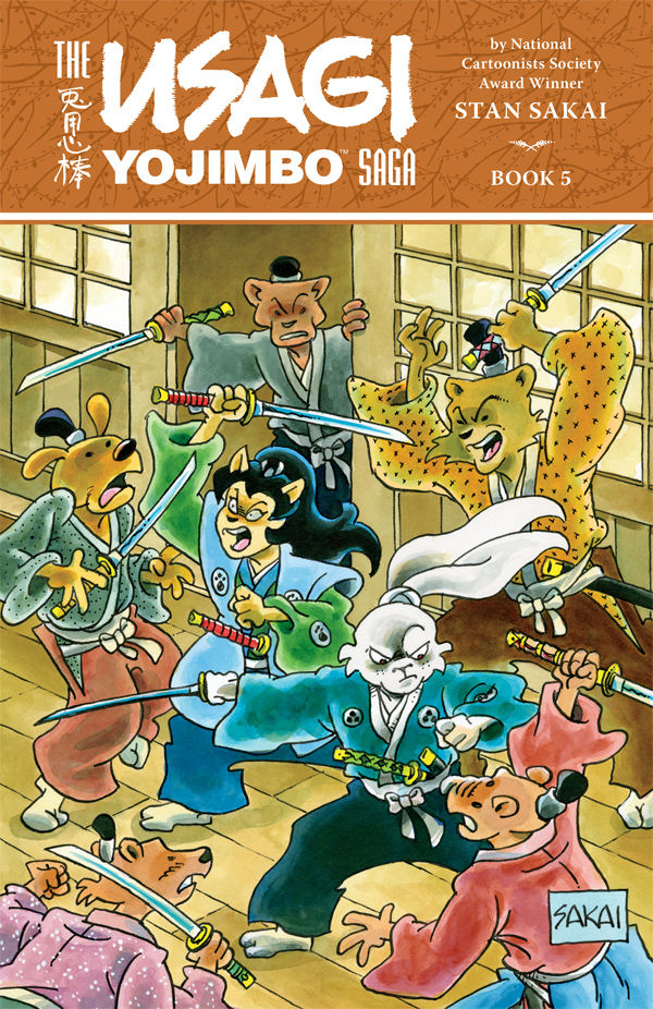 Cover for The Usagi Yojimbo Saga Volume 5 TPB (26-599)