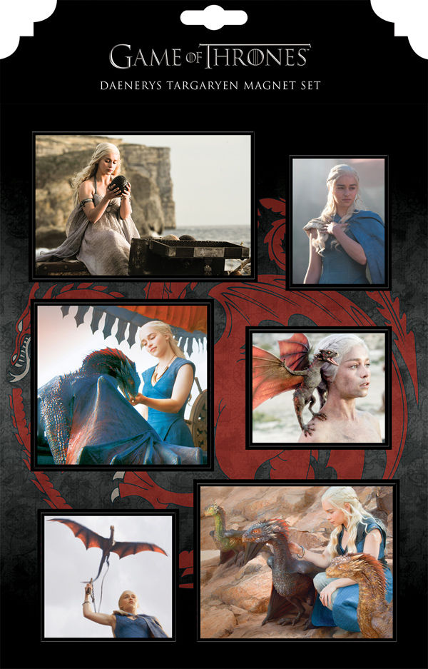 Cover for Game of Thrones: Daenerys Targaryen Magnet Set (26-655)