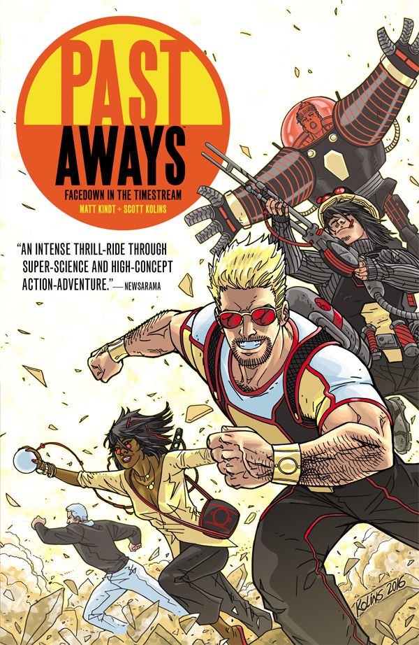 Cover for Past Aways: Facedown in the Timestream TPB (26-730)