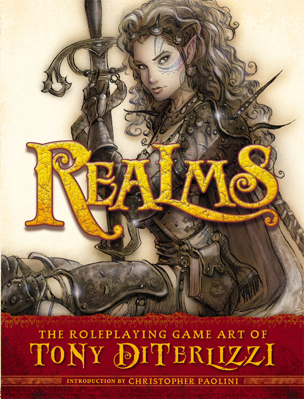 Cover for Realms: The Roleplaying Game Art of Tony DiTerlizzi HC (26-993)
