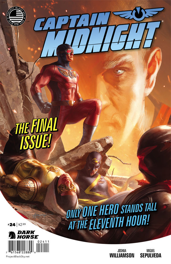 Cover for Captain Midnight #24 (27-048)