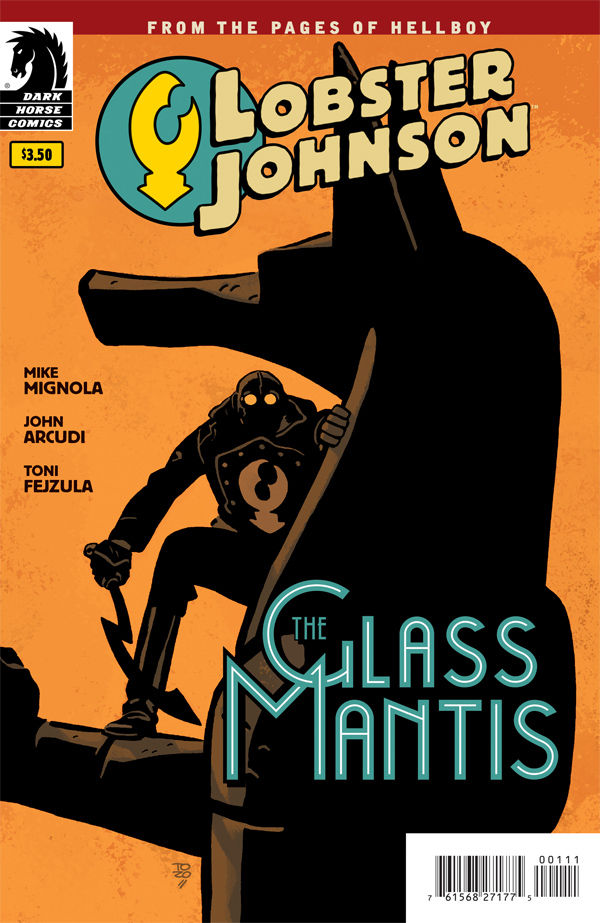 Cover for Lobster Johnson: The Glass Mantis (27-177)