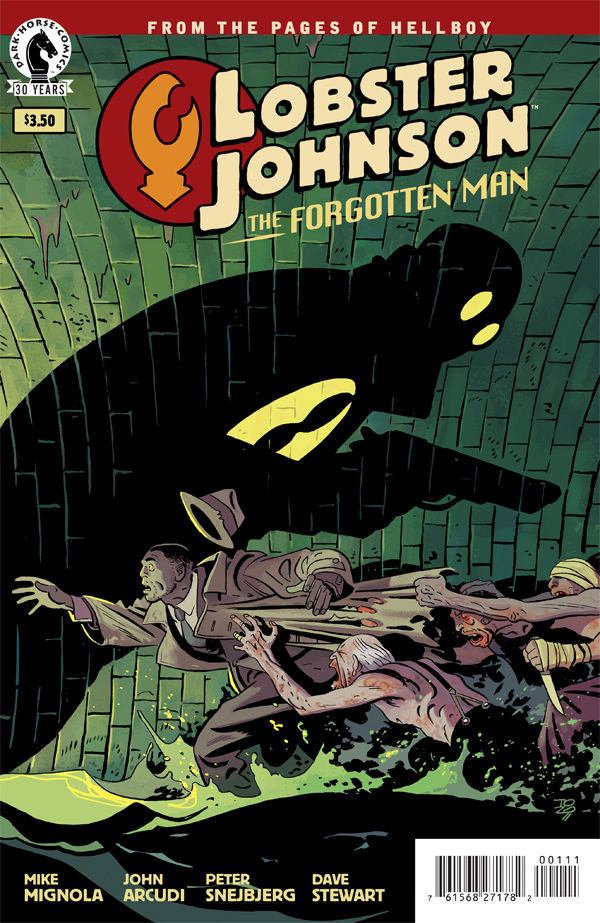 Cover for Lobster Johnson: The Forgotten Man (27-178)