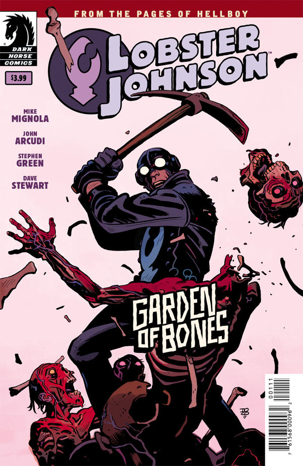 Cover for Lobster Johnson: Garden of Bones (27-179)