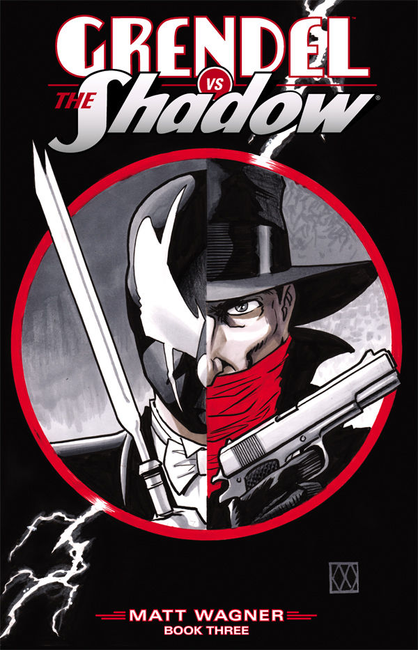 Cover for Grendel vs. The Shadow #3 (Matt Wagner variant cover) (27-366)