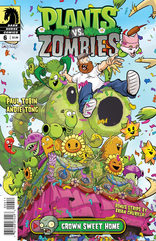 Cover for Plants vs. Zombies #6: Grown Sweet Home (27-454)