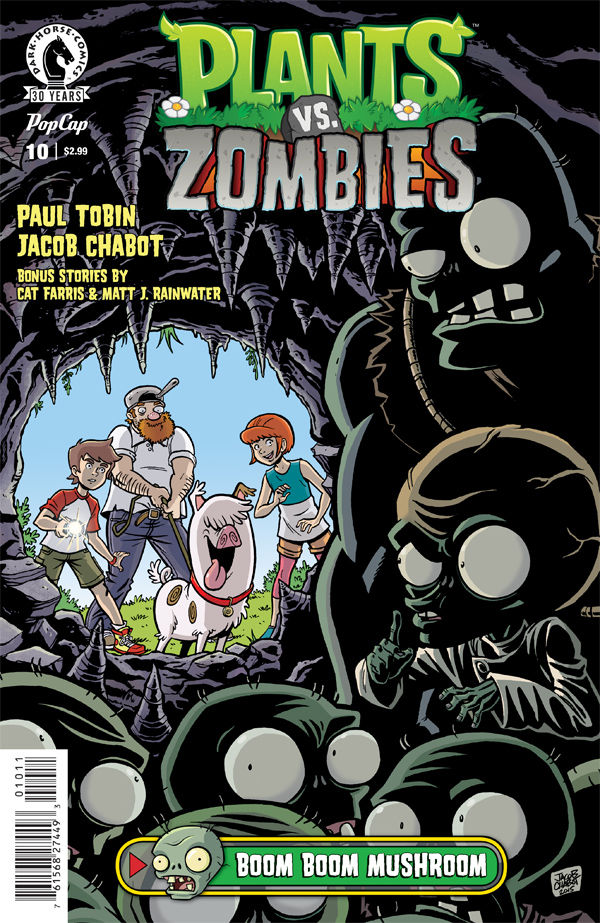 Cover for Plants vs. Zombies #10: Boom Boom Mushroom Part 1 (27-458)