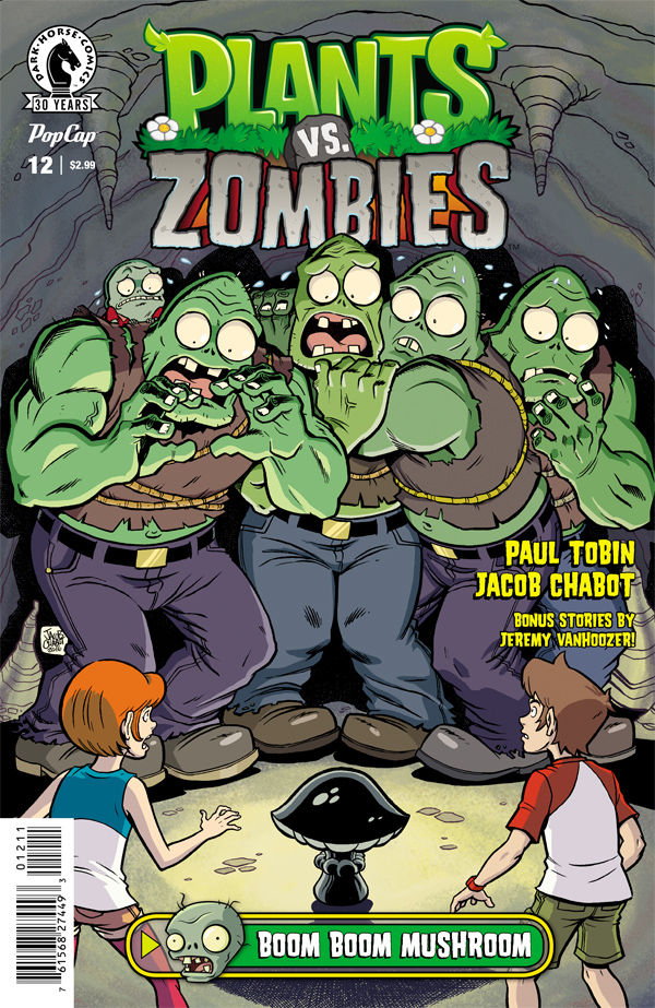 Cover for Plants vs. Zombies #12: Boom Boom Mushroom Part 3 (27-460)