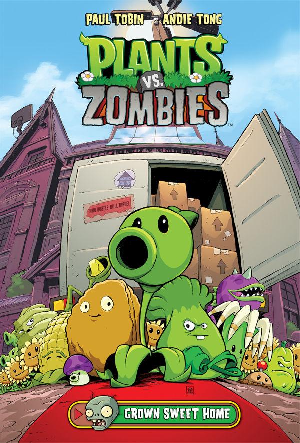 Cover for Plants vs. Zombies Volume 4: Grown Sweet Home HC (27-462)
