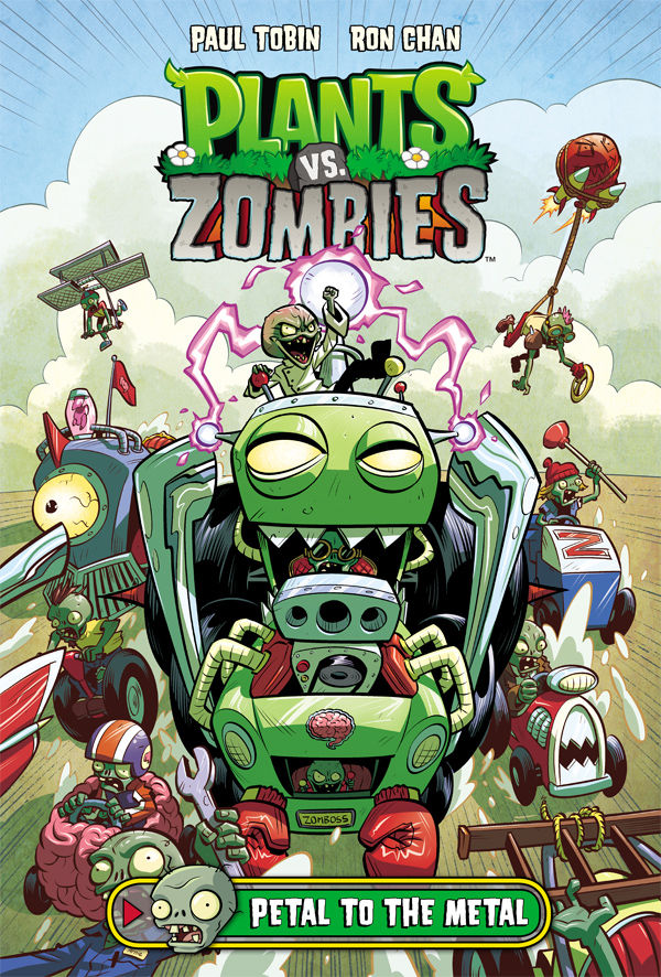 Cover for Plants vs. Zombies Volume 5: Petal to the Metal HC (27-463)