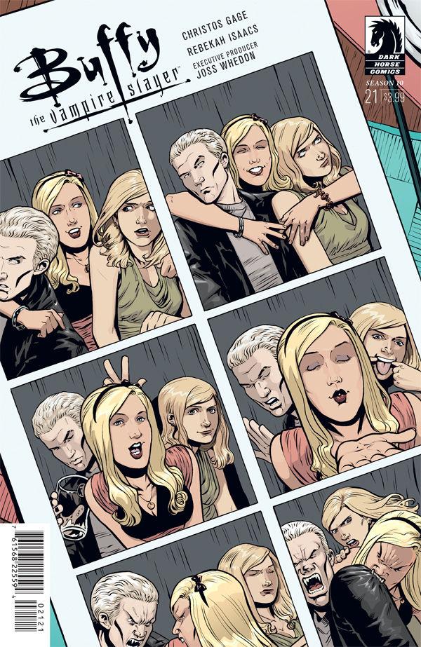 Cover for Buffy the Vampire Slayer Season 10 #21 (Rebekah Isaacs variant cover) (27-608)