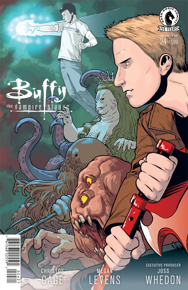 Cover for Buffy the Vampire Slayer Season 10 #24 (Rebekah Isaacs variant cover) (27-611)
