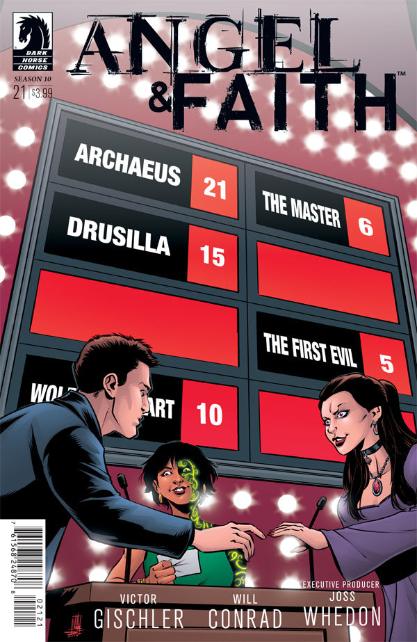 Cover for Angel & Faith Season 10 #21 (Mike Norton variant cover) (27-623)