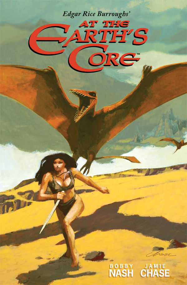 Cover for Edgar Rice Burroughs' At the Earth's Core HC (27-838)