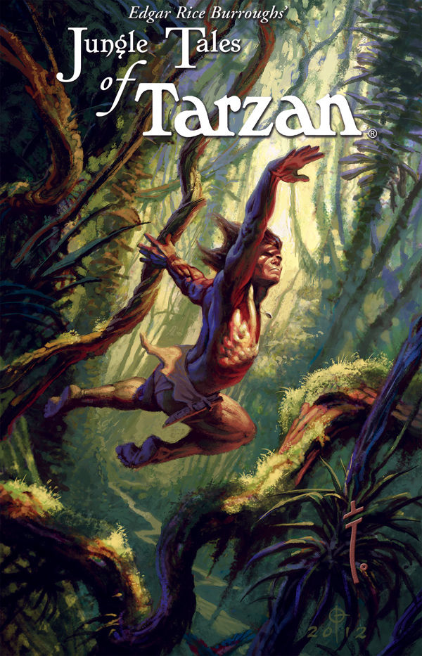 Cover for Edgar Rice Burroughs' Jungle Tales of Tarzan Ltd. HC (27-888)