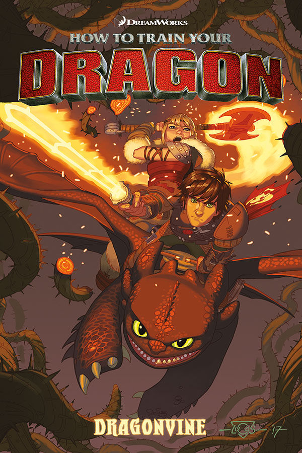 Cover for DreamWorks How to Train Your Dragon: Dragonvine TPB (28-080)