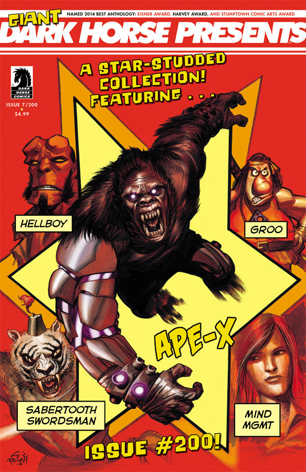 Cover for Dark Horse Presents #7 (Eric Powell variant cover) (28-180)