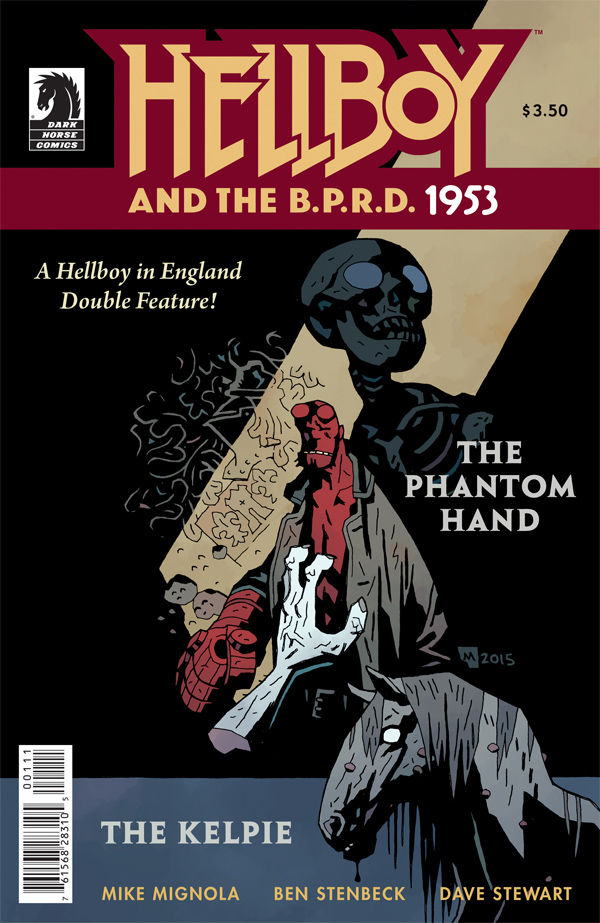 Cover for Hellboy and the B.P.R.D.: 1953--The Phantom Hand & the Kelpie (28-310)