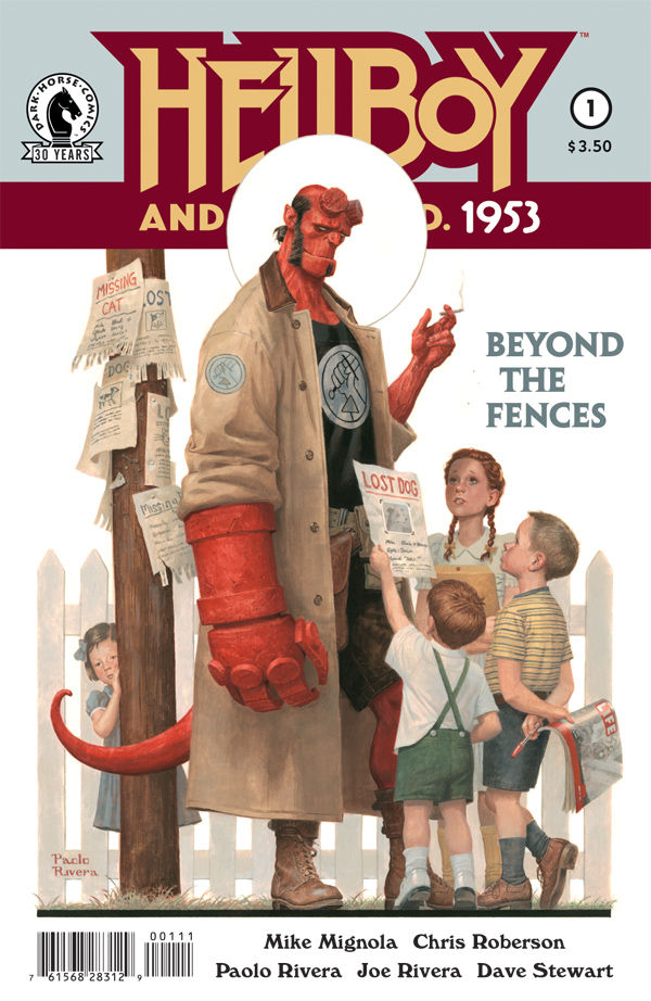 Cover for Hellboy and the B.P.R.D.: 1953 - Beyond the Fences #1 (28-312)