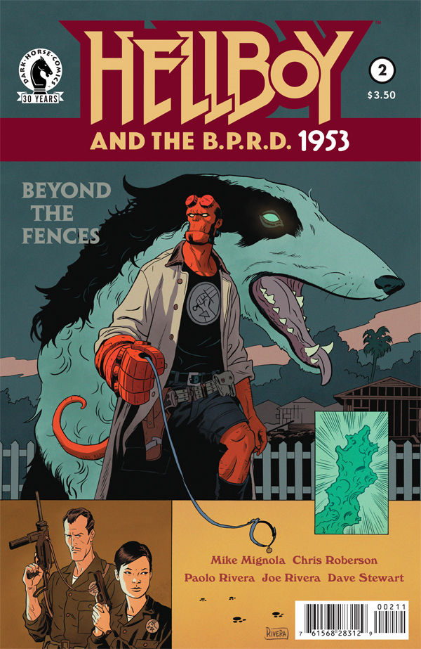 Cover for Hellboy and the B.P.R.D.: 1953—Beyond the Fences #2 (28-313)