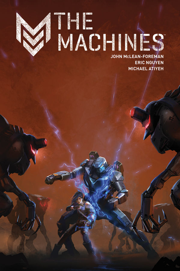 Cover for The Machines HC (28-393)