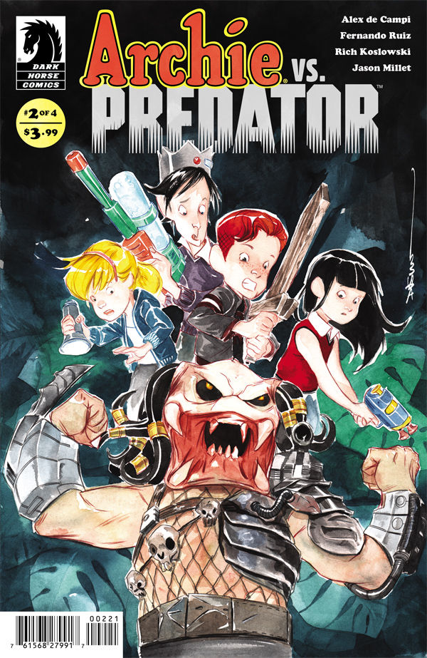 Cover for Archie vs. Predator #2 (Dustin Nguyen variant cover) (28-399)
