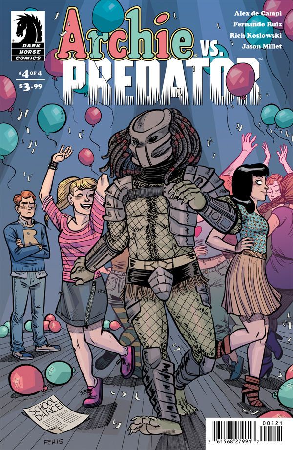 Cover for Archie vs. Predator #4 (Faith Erin Hicks variant cover) (28-401)