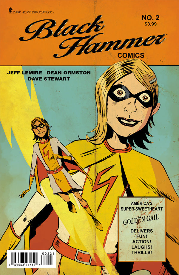 Cover for Black Hammer #2 (Jeff Lemire Variant cover) (28-407)