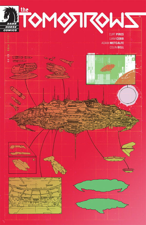 Cover for The Tomorrows #5 (28-427)