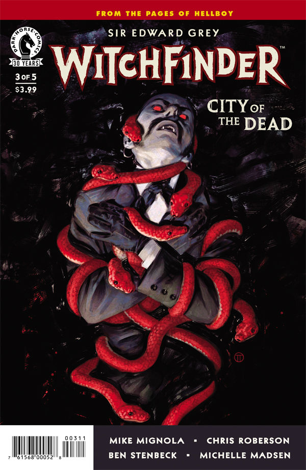 Cover for Witchfinder: City of the Dead #3 (28-454)