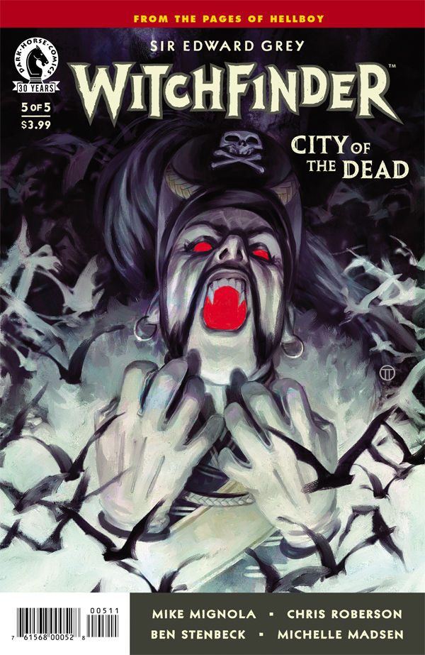 Cover for Witchfinder: City of the Dead #5 (28-456)