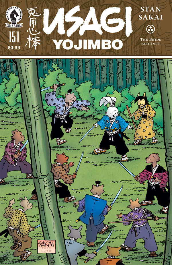 Cover for Usagi Yojimbo #151 (28-741)